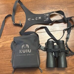Vortex Crossfire Binoculars + Kuiu XL Harness